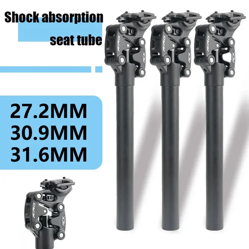 Seatpost Suspension MTB Dropper Seatpost 27.2 30.9 31.6mm 350 mm Travel 50mm Bicycle Shock Absorber for Mountain Bike Seat Tube