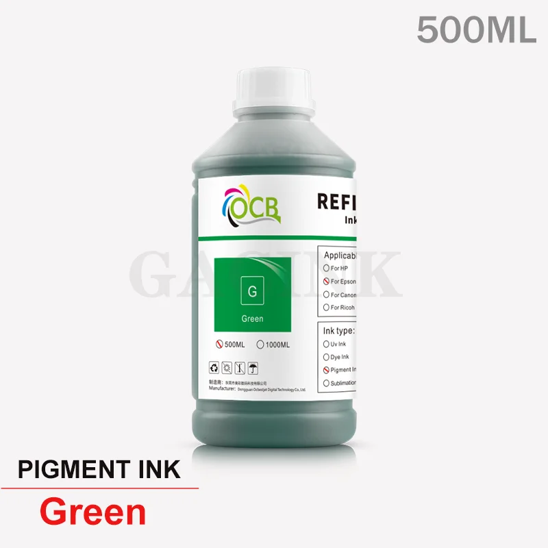 Pigment Ink 500ml For Canon PFI-101 102 103 104 106 107 301 303 304 306 307 701 703 704 706 707 120 320 57 1700(High Quality)