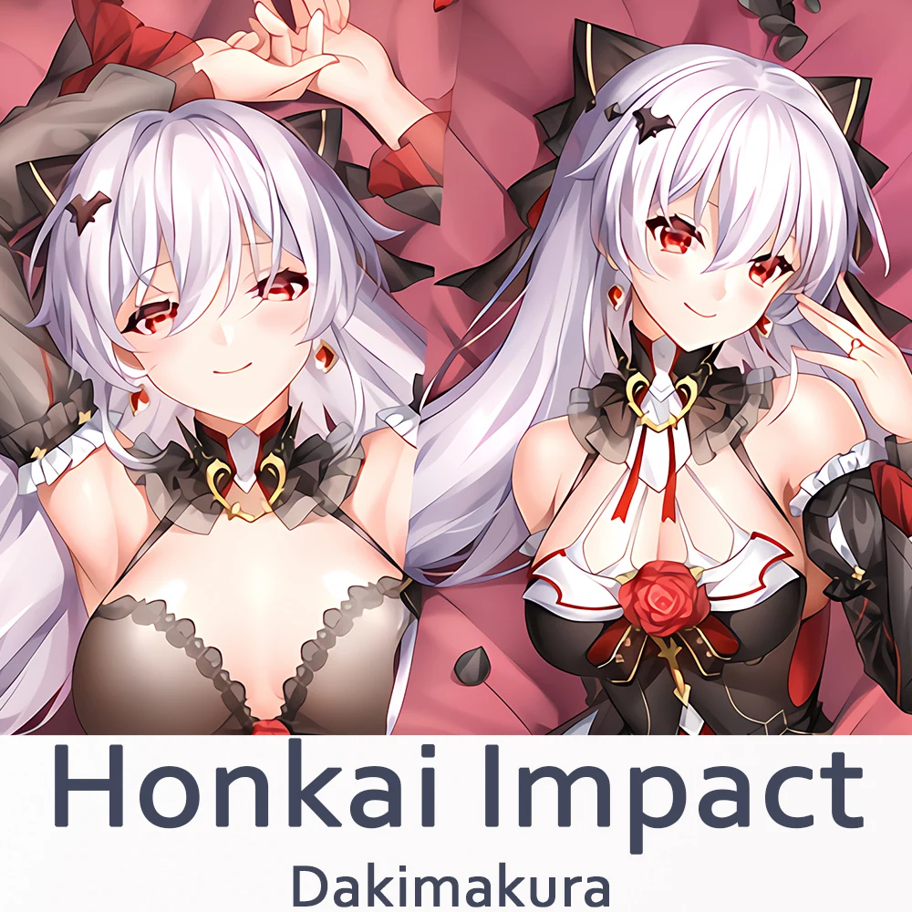 

Honkai Impact 3 Elysia Dakimakura 2WAY Hugging Body Pillow Case Anime Fuhua Pillow Cushion Cover Xmas Gifts