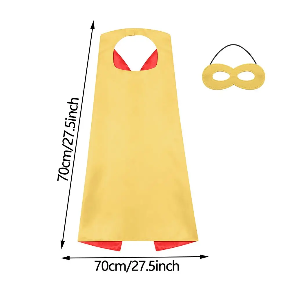 DIY مهرجان فستان بتصميم حالم أداء الدعائم بطل السوبر عباءة قناع هالوين تأثيري خارقة ازياء بنين بنات عباءة