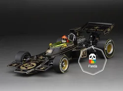 Sunstar 1/18 Modello di auto in lega F1 Lotus 72D-1972 Vincitore del Gran Premio belga Ornamento da collezione Casa