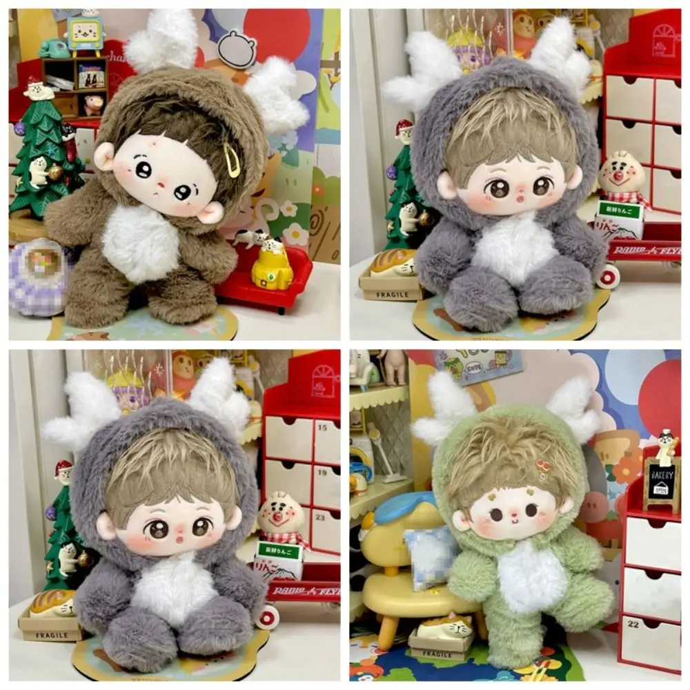 أزياء DIY الملابس القطنية الكرتون متعدد الألوان المعبود الزي هدية صغيرة دعوى عامة للقطن 10 سنتيمتر/20 سنتيمتر #4