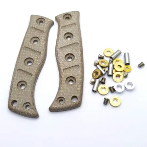 G10 MICAR -Messerfaustfleck, G10 -Material Straff, Bank -Slip -Skalen, 375 feste Adamas, Klappmesser, Bohrstück, 1 Par 6 Hauptverkäufe Benchmade fest Adamas - №3