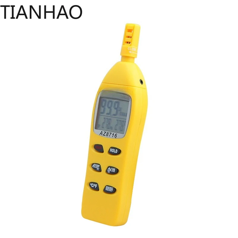 Handheld High-precision Temperature And Humidity Meter Digital Thermo-hygrometer For Industrial Use