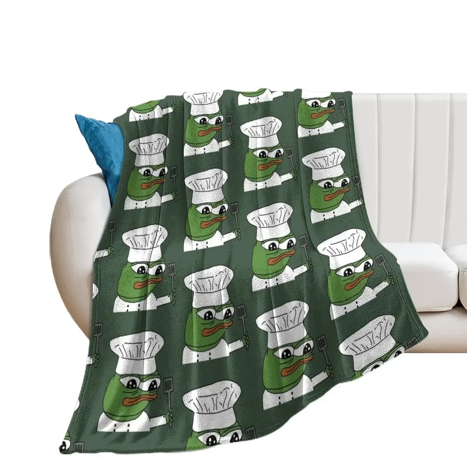 Peepo chef Throw Blanket Sleeping Bag Picnic Decoratives cosplay anime Blankets