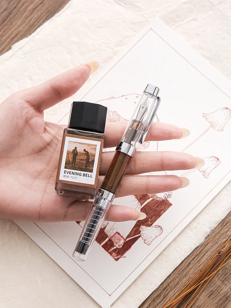 

Tromal Fountain Pen EF Nib Drawing Pen for Sketch Watercolor Art Tool Fine Line Painting Stationery School Office Supplies