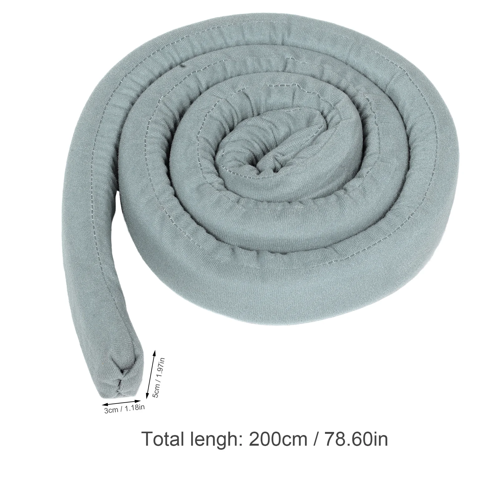 Almohada de cuña para cama, colchón de tamaño, grieta entre la pared de la cabecera, bloqueador suave, relleno de huecos de cuña para cama, colchón Queen