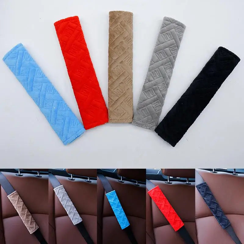 Car Seat Belt Cover Deluxe Padded Shoulder Pad Cushions Increase Seatbelt Comfort for Adults Kids and All Car Passengers