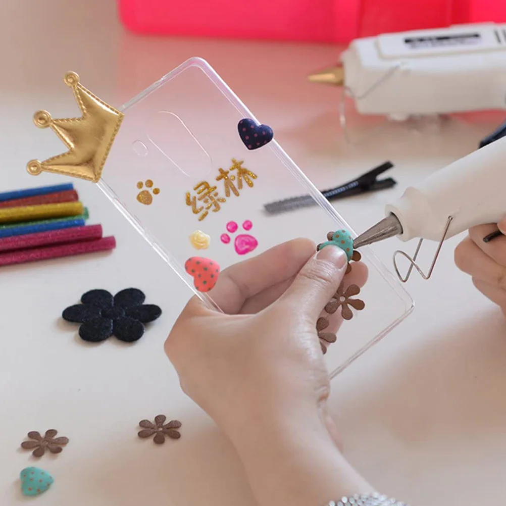 60 قطعة فلاش بريق الساخن الغراء العصي الملونة الحرفية لاصق Diy بها بنفسك زينة عيد الميلاد إصلاح صغيرة الساخن تذوب العصي ختم أداة #2