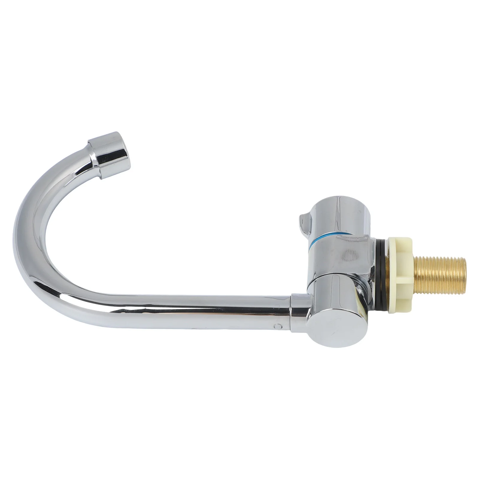 1pcs Foldable RV Washing Basin Faucet Stainles Steel 360degree Rotating Folding G1/2 RV Faucet Thread Single Cold Faucet