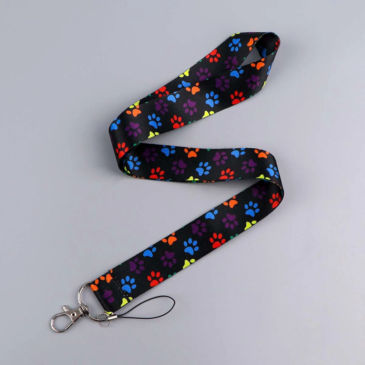 

Милые ремешки с собаками и лапами для ключей, ремешки для шеи и идентификационных карт, ремешки для сотового телефона в спортзале, держатель для сотового телефона, подвесной шнурок «сделай сам», ремешки для петель