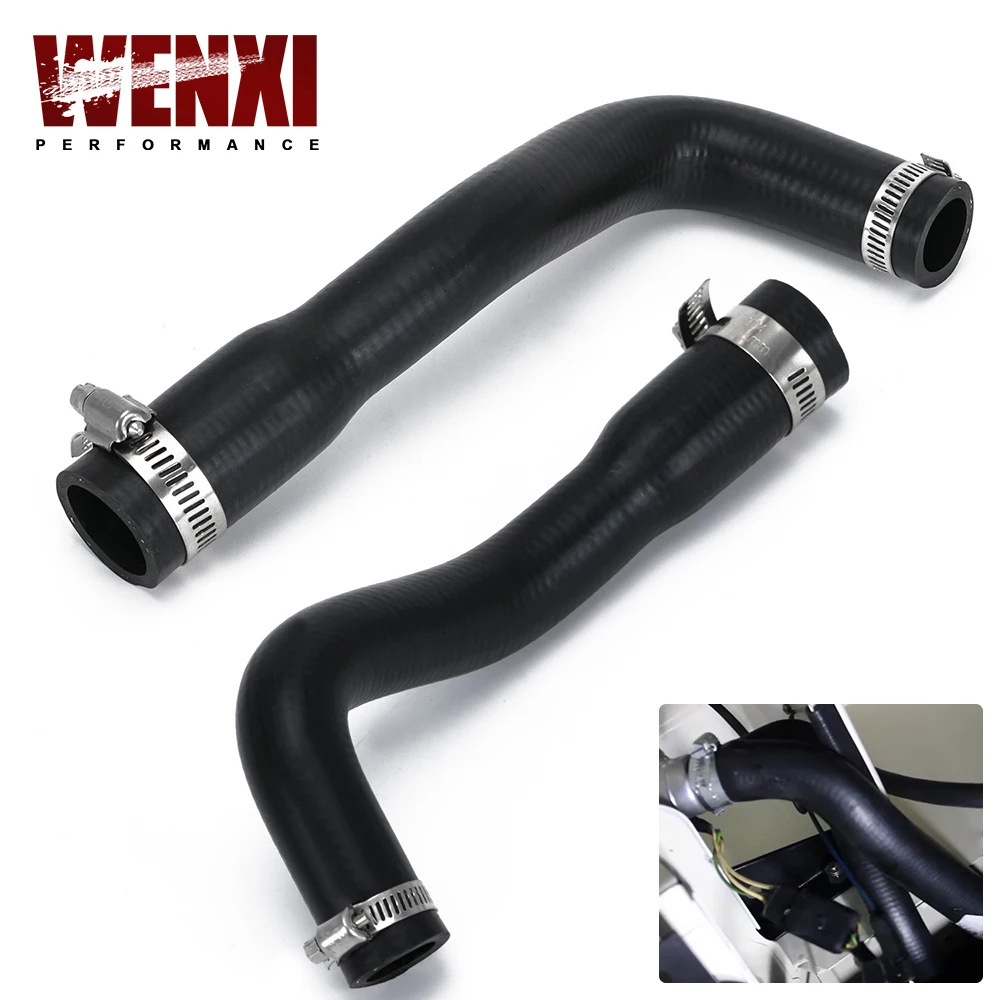 Fuel Filler Hose & Fuel Vent Hose Set with 4 Clamps For 87-95 Jeep Wrangler (YJ) 2.5L 4.0L 4.2L 52040079 52040081