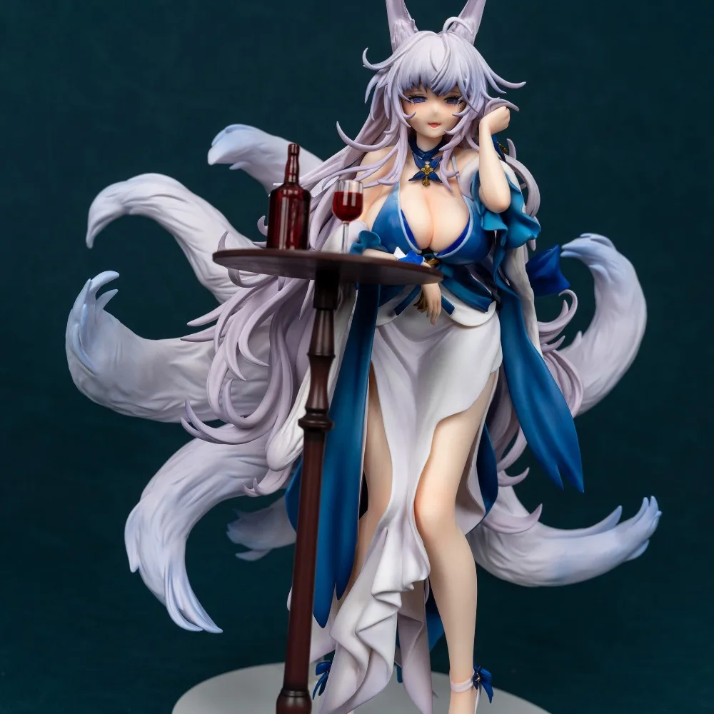 Azur Lane Shinano Dress Action Figure Model Anime Sexy Beautiful Girl Doll Game Merchandise Desktop Ornament Toy Gift for Boys