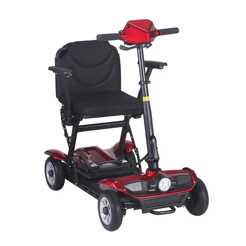 

Лидер продаж на заводе, 4-колесный электрический самокат для взрослых, складной самокат для пожилых людей, электрический самокат