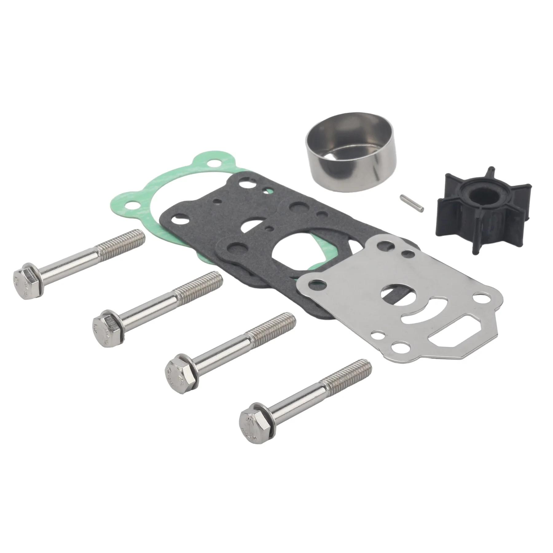 Impeller Rebuild Kit 369-87322-0 Compatible with Nissan Tohatsu Mercury Outboard 4 5 6 HP Engines Replaces 8M0155395 369-87322-1 view 5