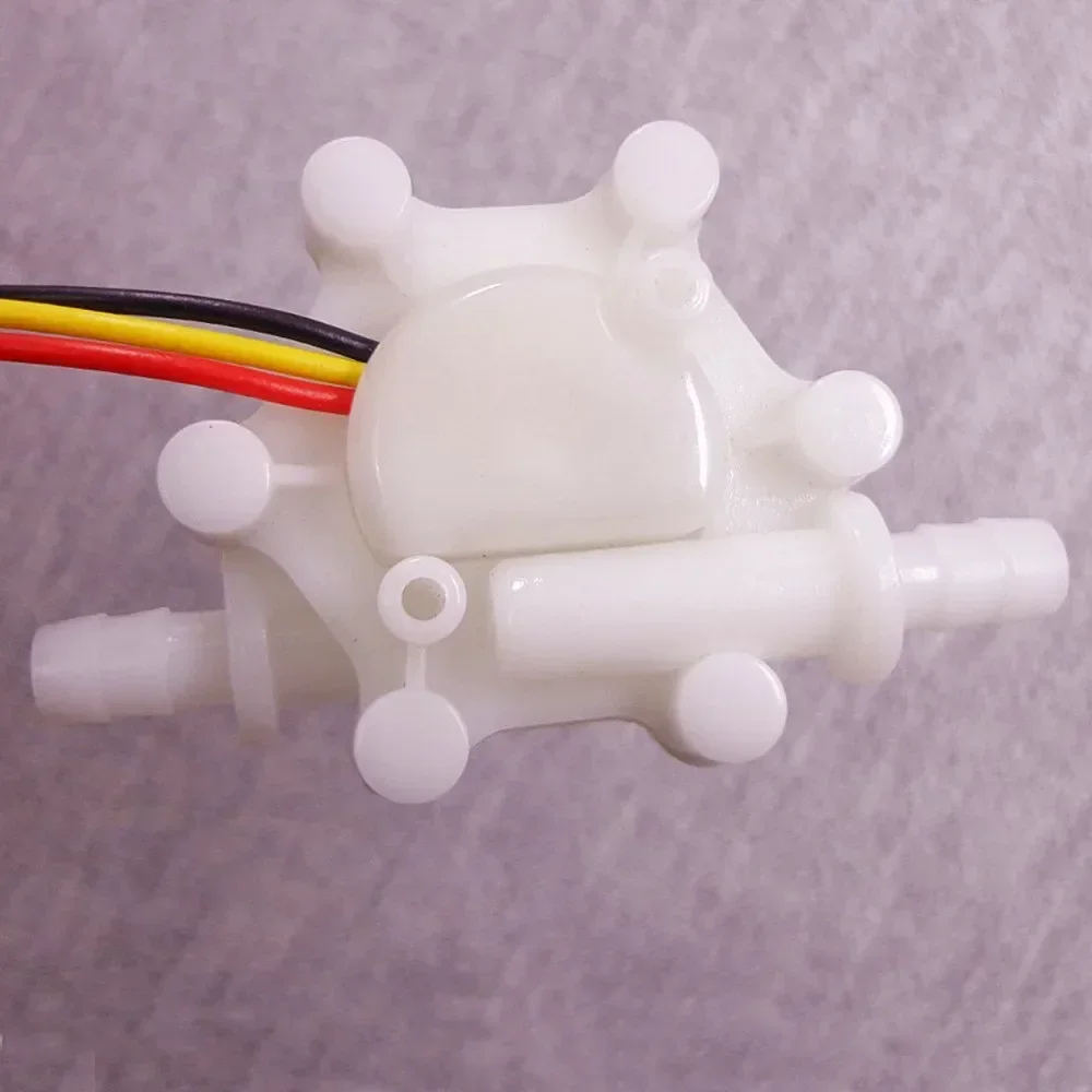 DC 5V 0.15-1.5L/min 6MM Turbines Flow Meter For Drinking Machine Water Hose Barb End Hall Water Flow Sensor USN-HS06PA-1