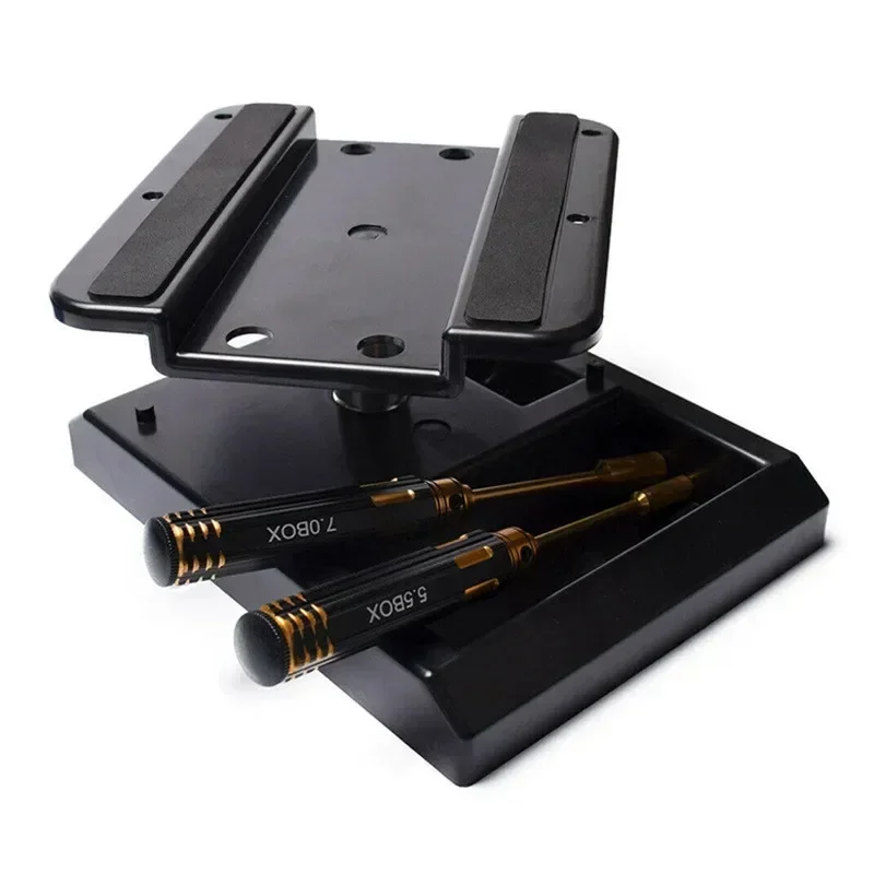 1PCS Plastic Reparatie Tool Werk Stand voor 1/12 1/10 1/8 RC Auto Vrachtwagen Buggy RC Crawler Axiale SCX10 Traxxas TRX4