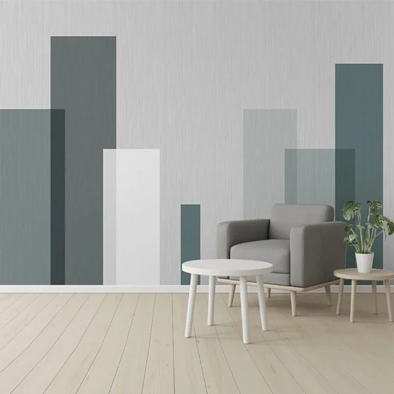 Modern Custom 3D Mural Minimalist Abstract Geometry Photo Wallpaper for Bedroom Living Room Decor TV Background Wall Painting