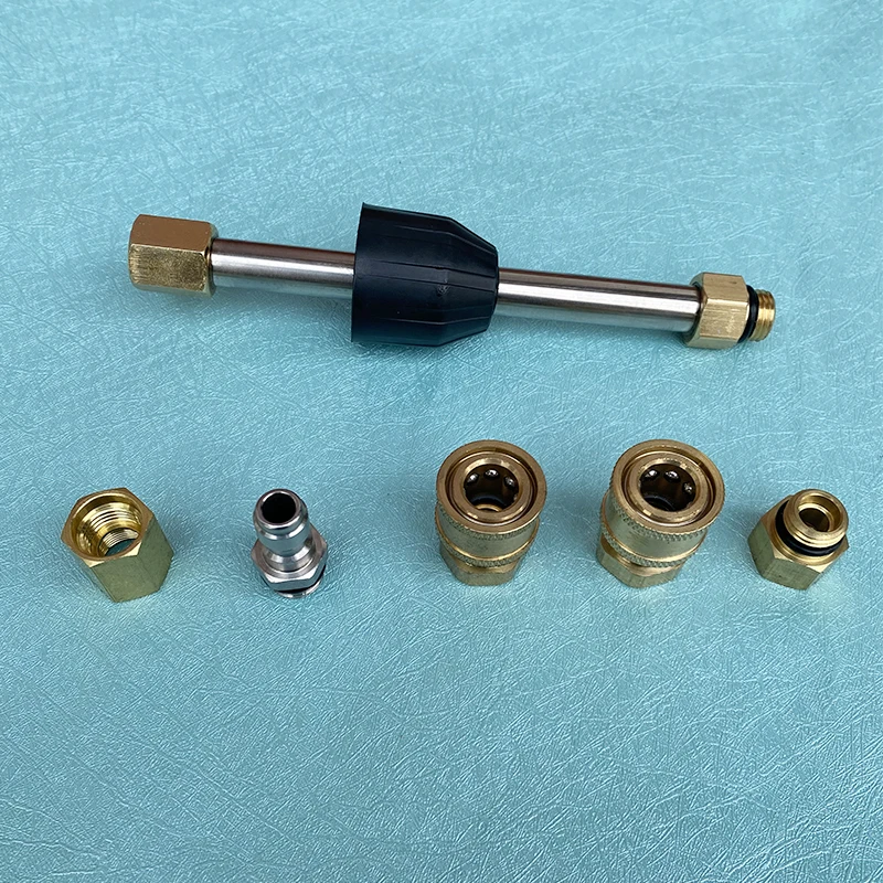 

Suitable for Dolphin Luba high pressure cleaner extension rod connector inner wire 14mm transfer quick connector pure copper