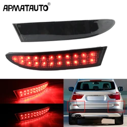Led Rear Bumper Reflector 63147217315,63147217316 For BMW F25 X3 Pre-LCI 2010-2014 LCI 15-2017 Car Tail Brake Stop Signal Lights