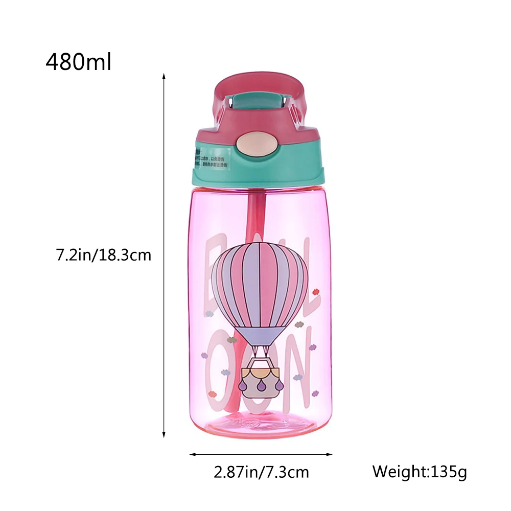 Cartoon Kids Straw Sippy Cup 6