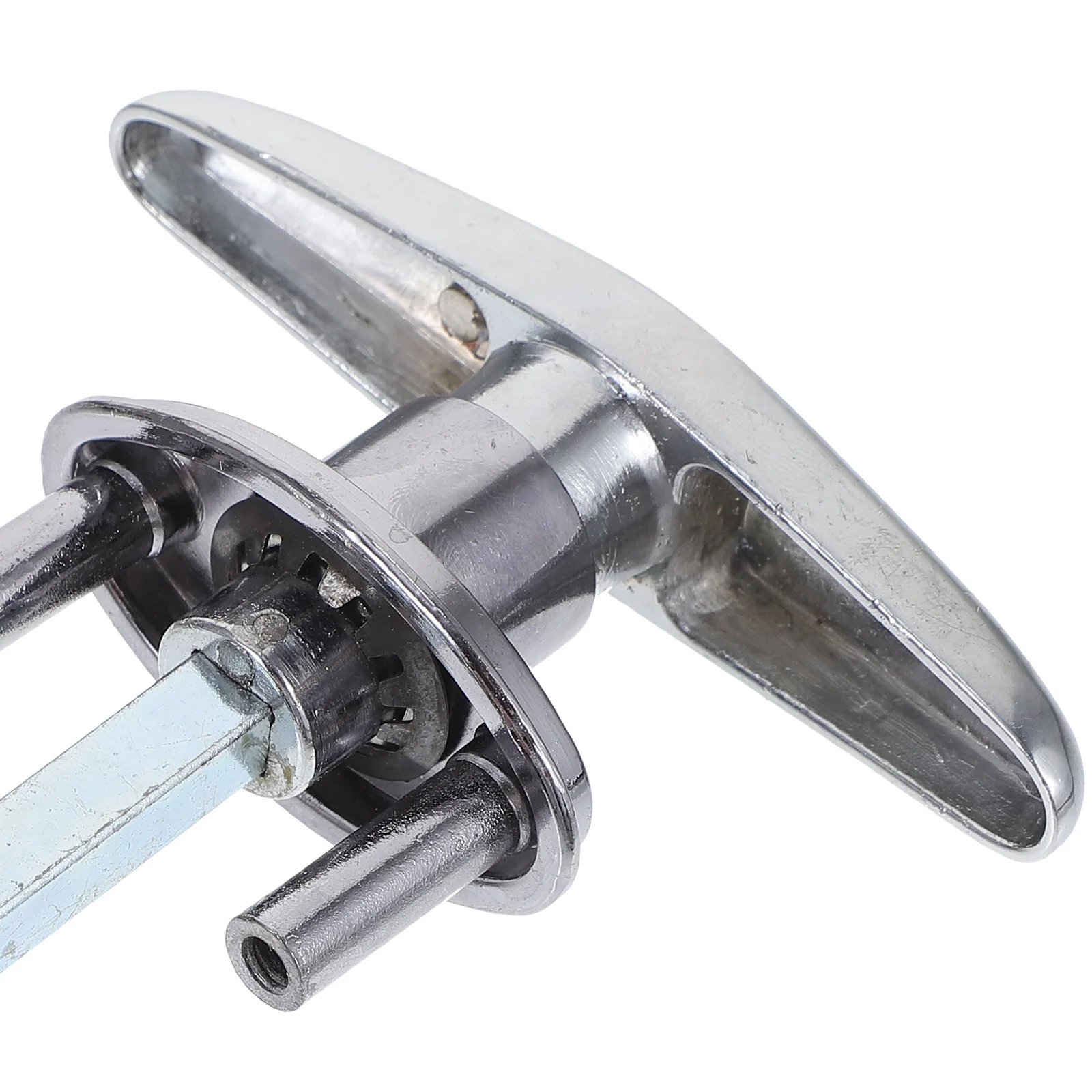 

1Set Universal Garage Door Lock T Handle Assembly Replacement Emergency Release Lock for Barn Door Hardware Metal Durability