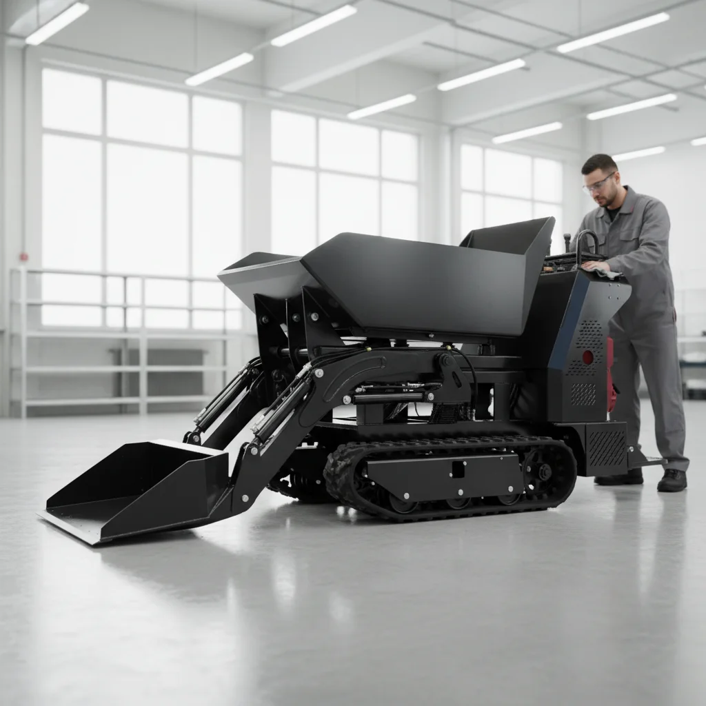 

35‑120HP Mini Crawler Dumper 1.5‑3Ton Load Self‑Unloading Tracked Carrier for Orchard Agriculture Construction