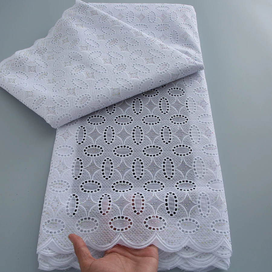 tela-de-encaje-de-algodon-seco-nigeriano-blanco-con-piedras-2026-tela-de-encaje-suizo-africano-de-alta-calidad-5-yardas-para-coser-vestidos-de-mujer