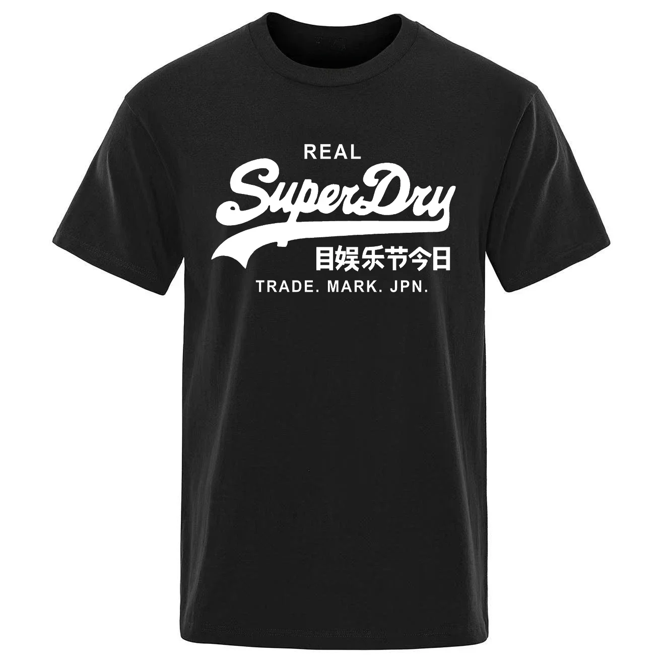 UK Superdry Ultimate DRY Men\'s Summer Cotton T-shirt Simple Retro Breathable Comfortable Round Neck Women Street Wear