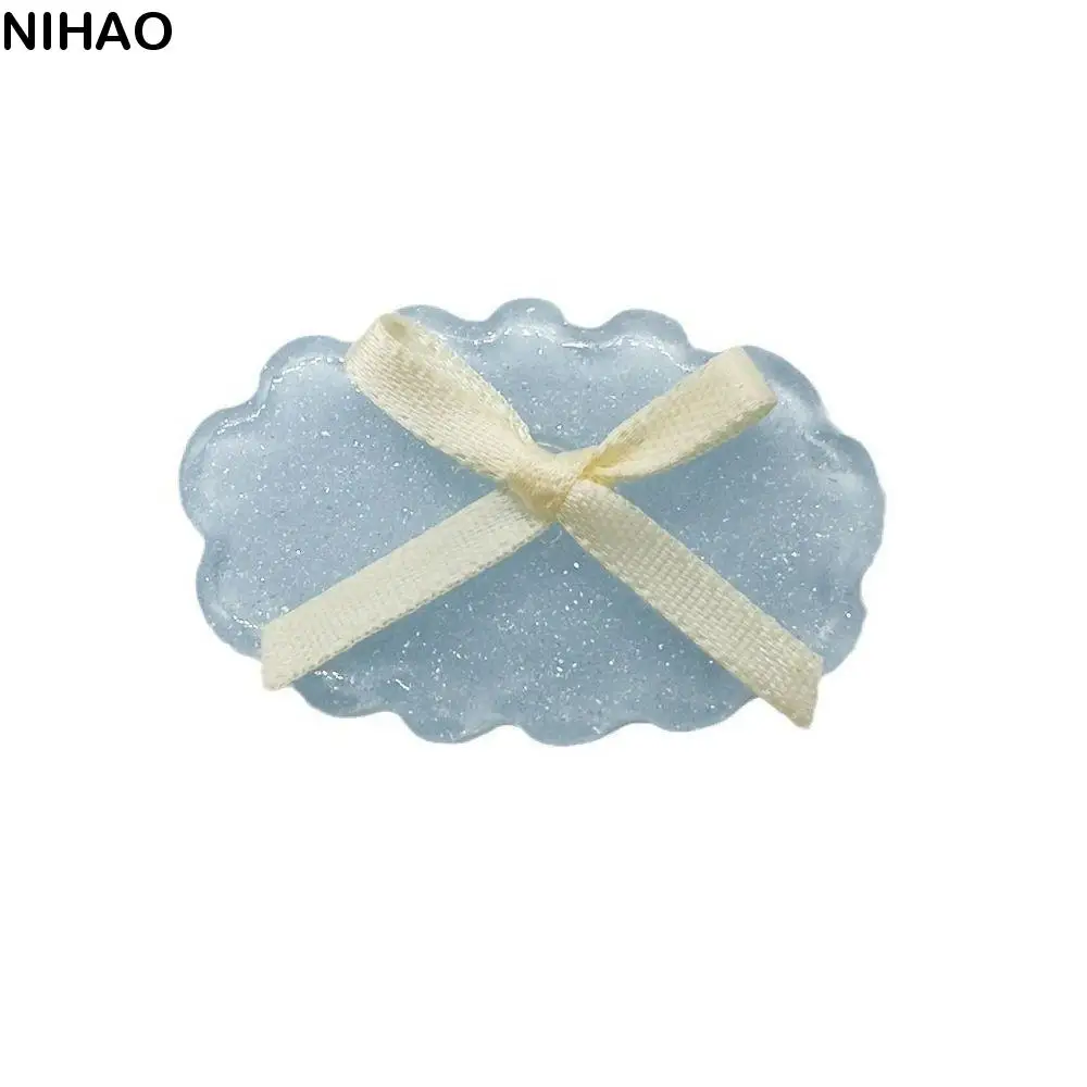

Retro Candy Color Bowknot Hairpin Oval Hair Accessories Bow Duckbill Clip Korean Style Side Clip Balletcore Hair Clip Girl