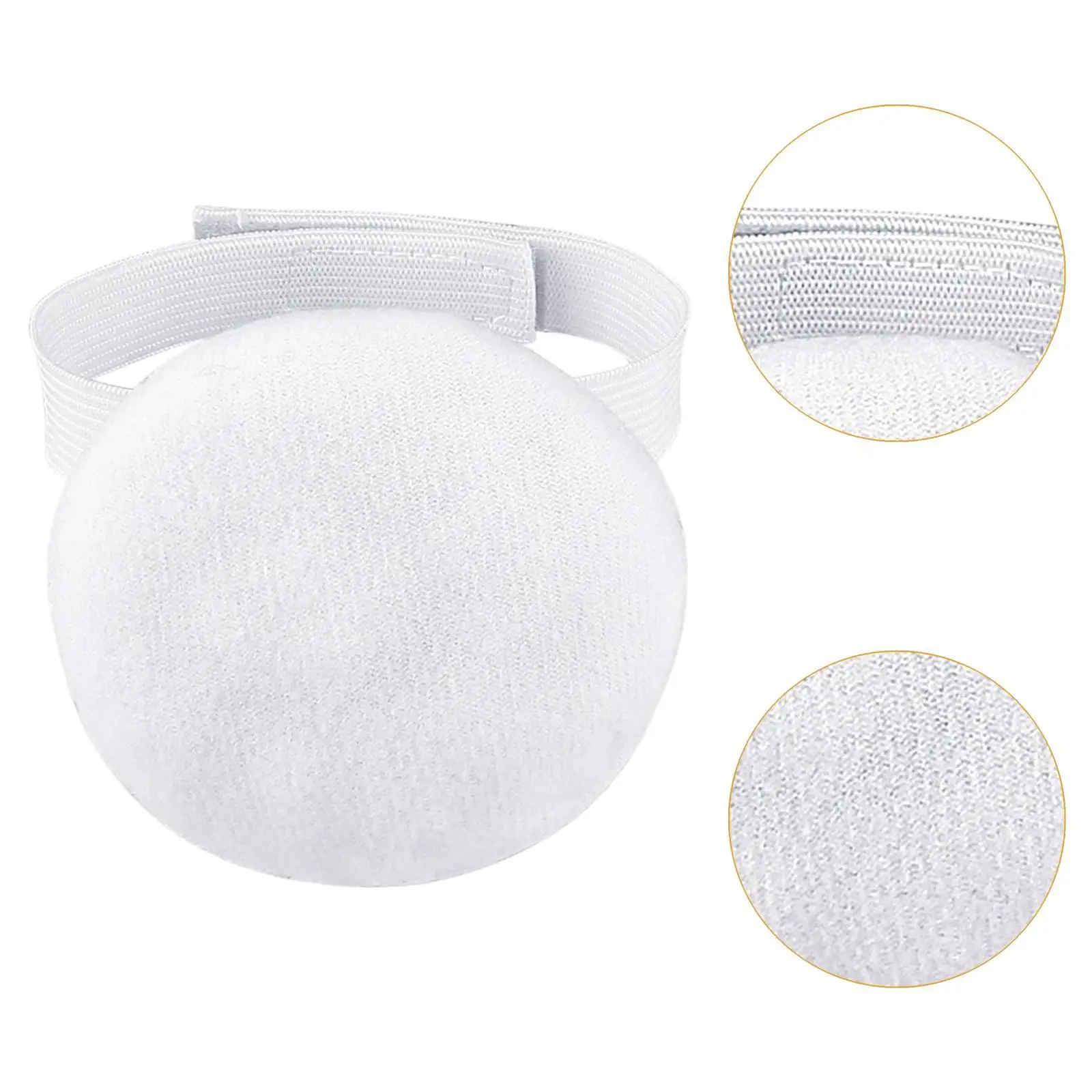 Malleolus Pad Foam Ankle Protector Cushioning Support Lymphedema Pad Soft Fleece for Daily Travel