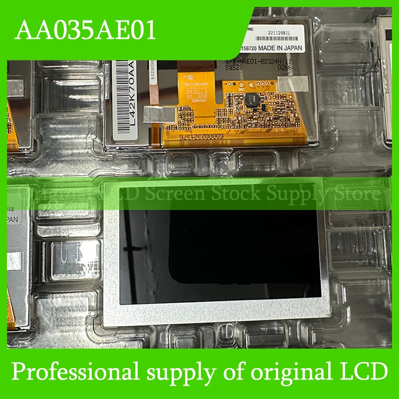 Original AA035AE01 3.5 Inch LCD Display Screen Panel Original For Mitsubishi  Brand NEW