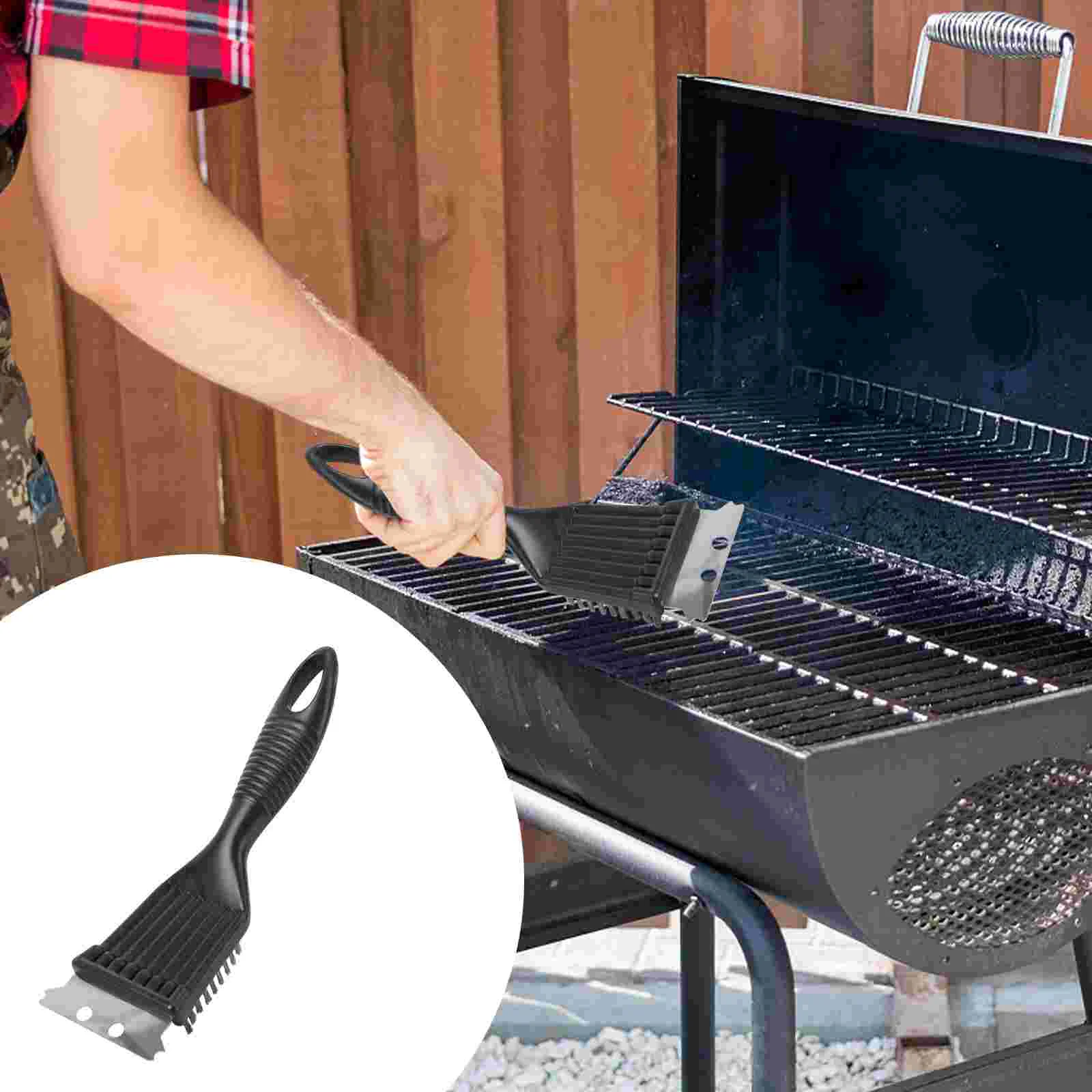 Oven Barbeque Brush Metal Wire Stainless Steel BBQ Cleaner Grill Scraper