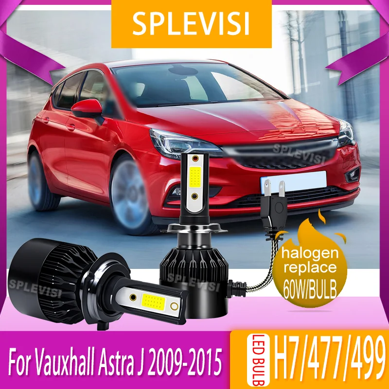 

Black aluminium High Bright Car Light Kit LED Headlamp Low Beam Bulbs For Vauxhall Astra J 2009 2010 2011 2012 2013 2014 2015