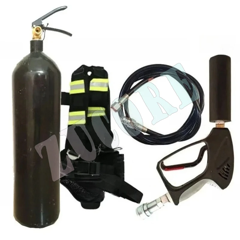 Бар, светодиодный воздушный колонный пистолет для углекислого газа/CO2, ручной распылитель для сухого льда, дымовая трубка/специальная дымовая машина/реквизит для атмосферы ночного клуба