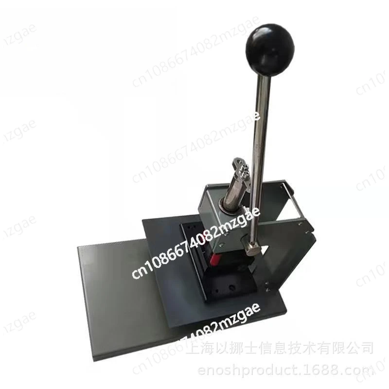 New Punching Machine for Round and Flat Holes on PVC Aluminum Plate Copper Sheet and Thin Stainless Steel
