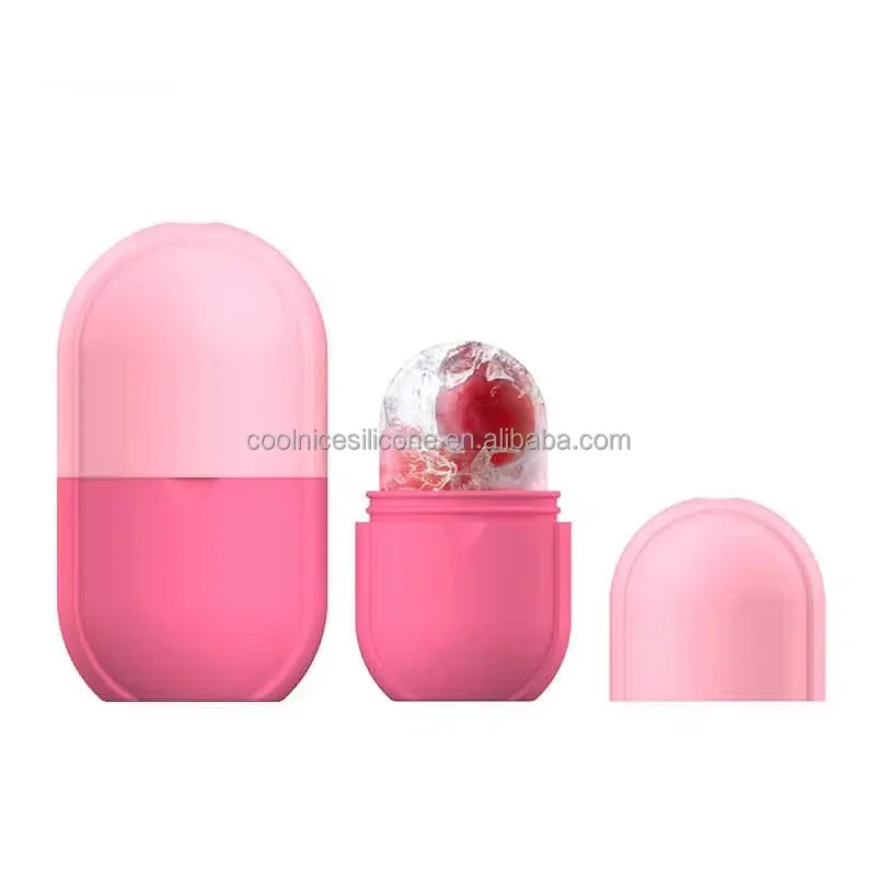 Upgraded Facial Ice Roller, Facial Beauty Ice Roller Skin Care Tools, Facial Beauty Silicone Ice Moulds