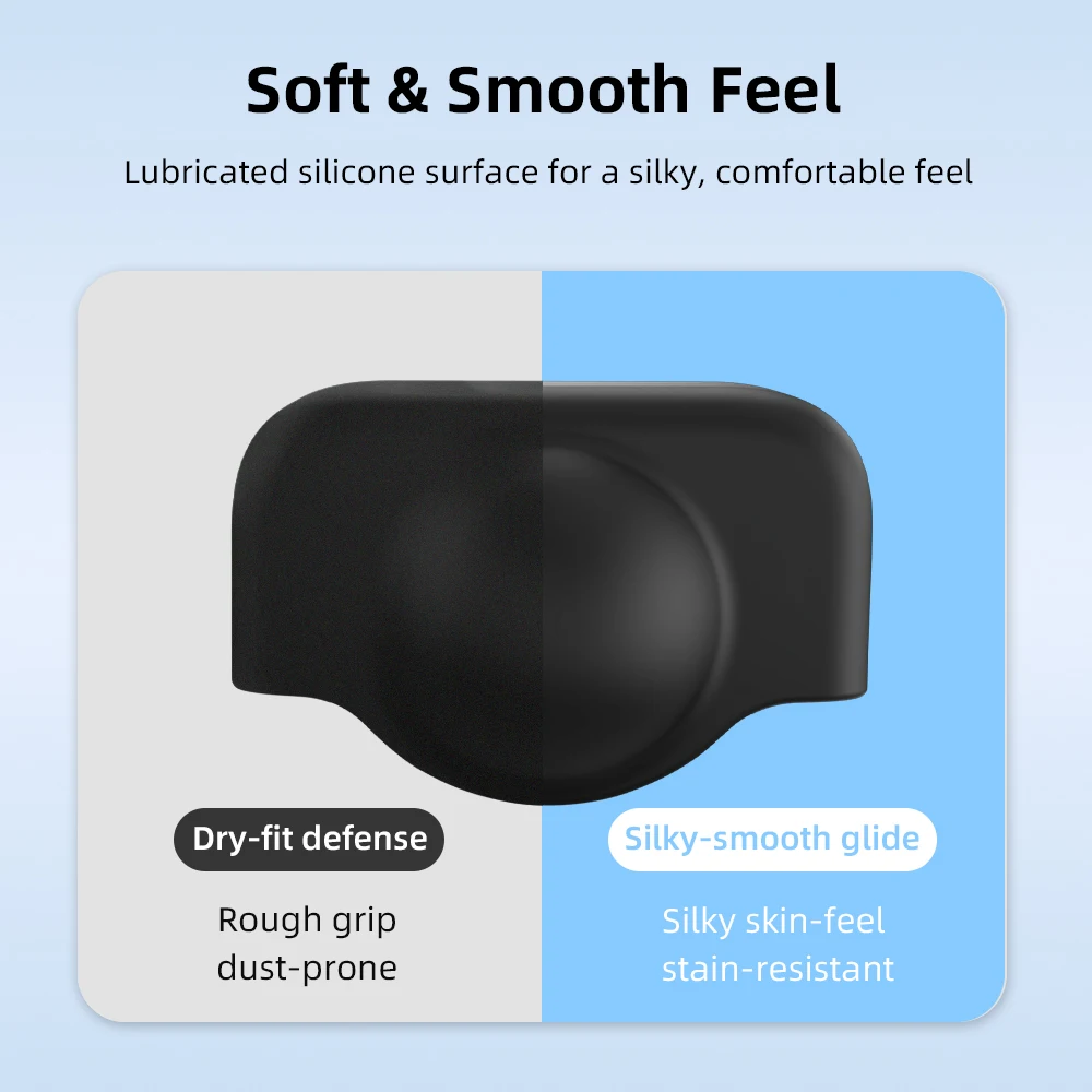 Flymile غطاء العدسة ل DJI OSMO 360 غطاء من السيليكون المضادة للخدش حامي غطاء ملحقات الكاميرا البانورامية