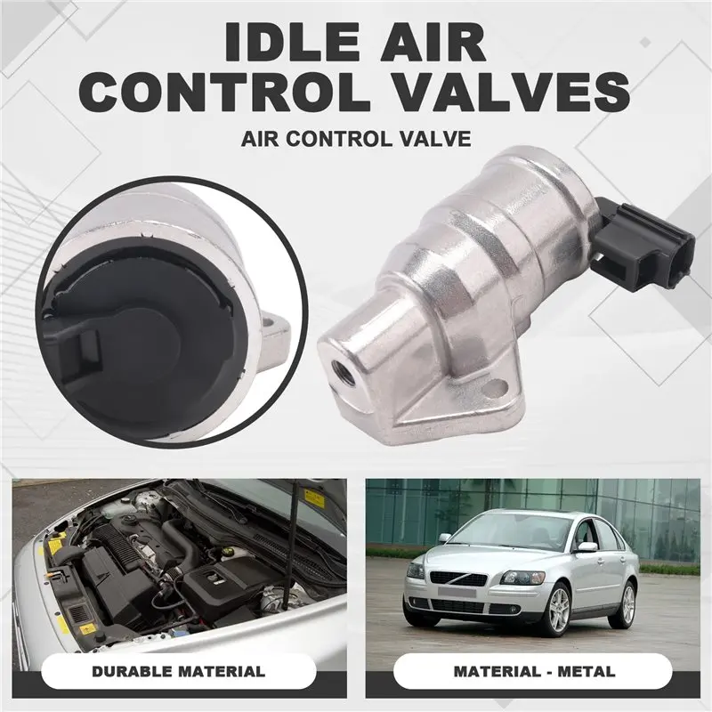 A01K-Idle Air Control Valve Throttle Stepper Motor For Volvo S40 V40 2000-2004 Part Numbers 8670419 1385097 86704190 8670419 216