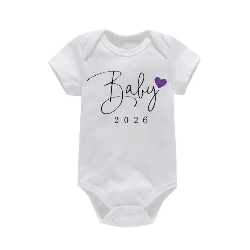 Baby binnenkort beschikbaar 2026 aankondiging pasgeboren baby bodysuit romper grappige jongens meisjes outfits lichaam zwangerschap onthullen kleding