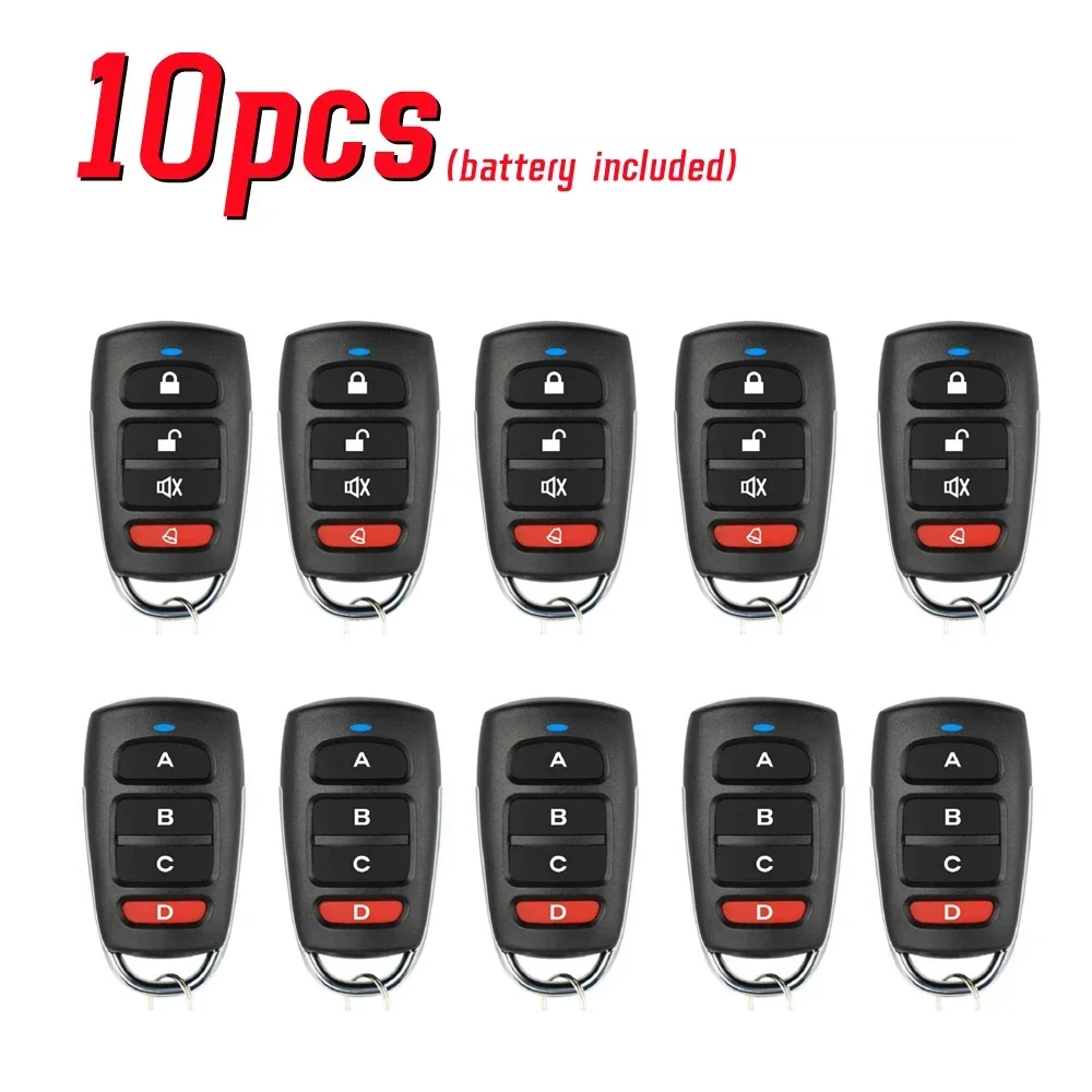 1/5/10pcs Wireless RF 433mhz Remote Control Copy Code Garage Door Gate Duplicator 433 Mhz Key Remote Opener
