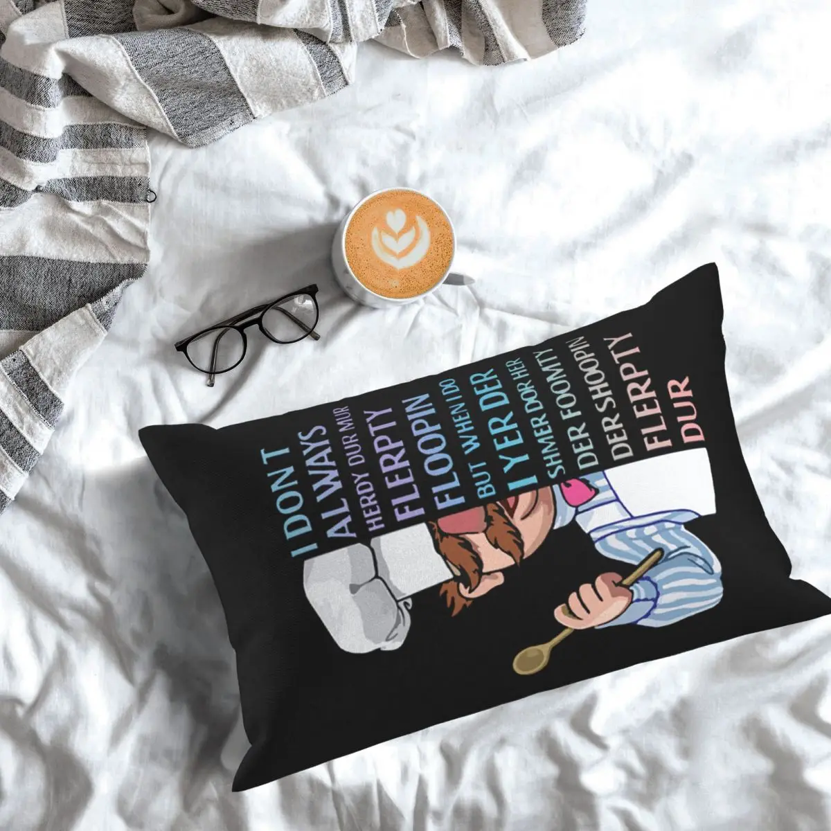 

Шведский шеф-повар - я не всегда Herdy Dur Mur, прямоугольная наволочка, декоративная подушка для спальни, домашний комфорт, декоративная подушка