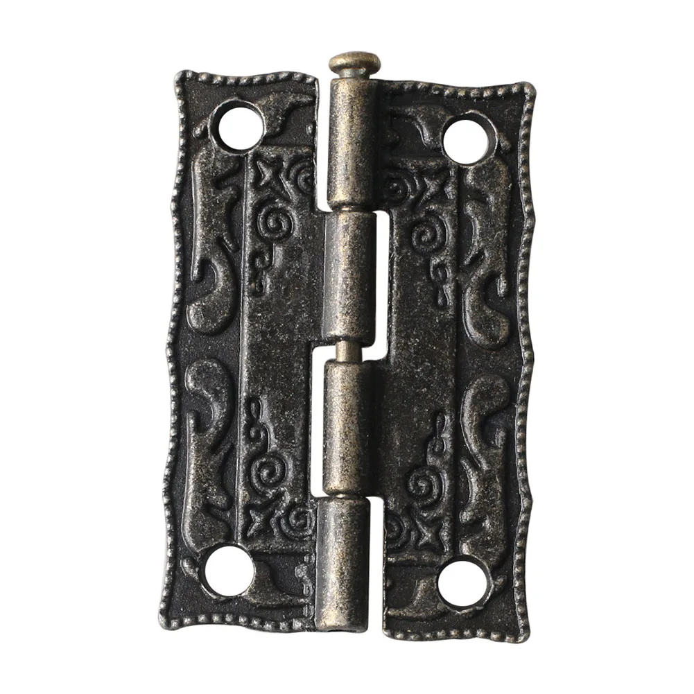 Parts Cabinet Hinges Cabinet Hinges Jewelry Wooden Box Latch Hasp With Screws 17Pcs/Set Exquisite High Quality