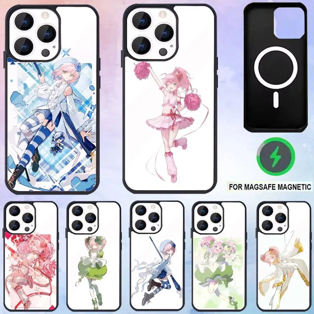 

ANIME Shugo Chara Case For iPhone 16,15,14,13,12,11,Pro,For Magsafe,Magnetic Wireless Case5G