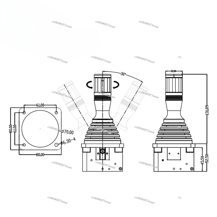 UAV Ground Station Rocker Handle Joystick Operating Lever, Control Lever, Engineering Machinery, UAV