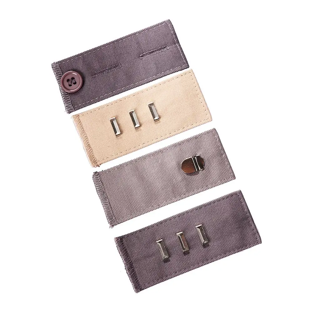 Unisex Skirts Garment Accessories Trousers Hooks Pant Extender Belt Button Waist Band