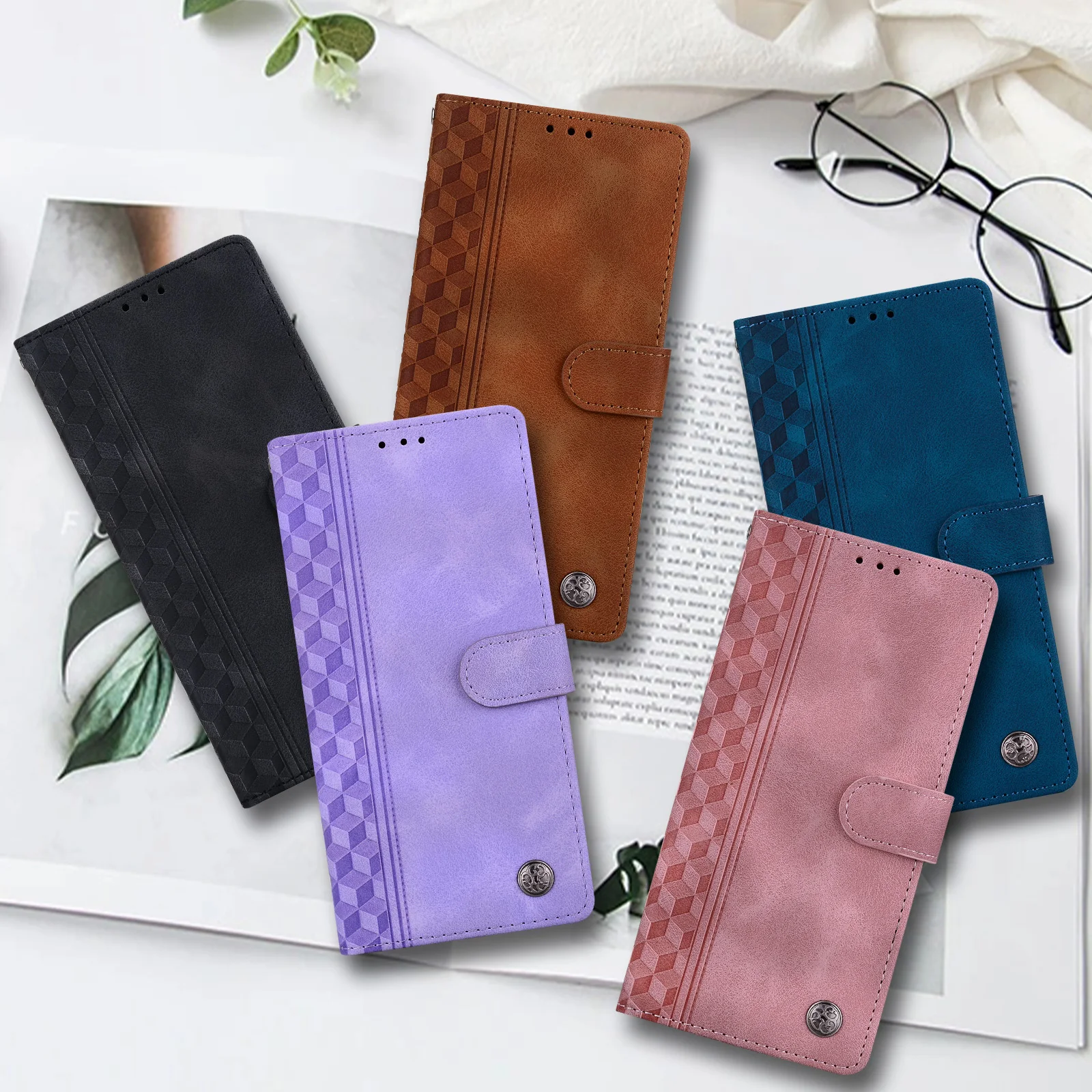 Magnetische Flip Leather Cover Wallet Case Voor Google Pixel 9 9a 8 8a 7 7A 6 6A 5 5A 4 4A 3A XL Pro 4G/5G