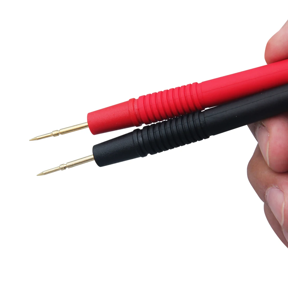 Puntali per Test multimetro ago universale a punta sottile AC DC 1000V 20A 10A Tester per multimetro con cavo per penna a filo