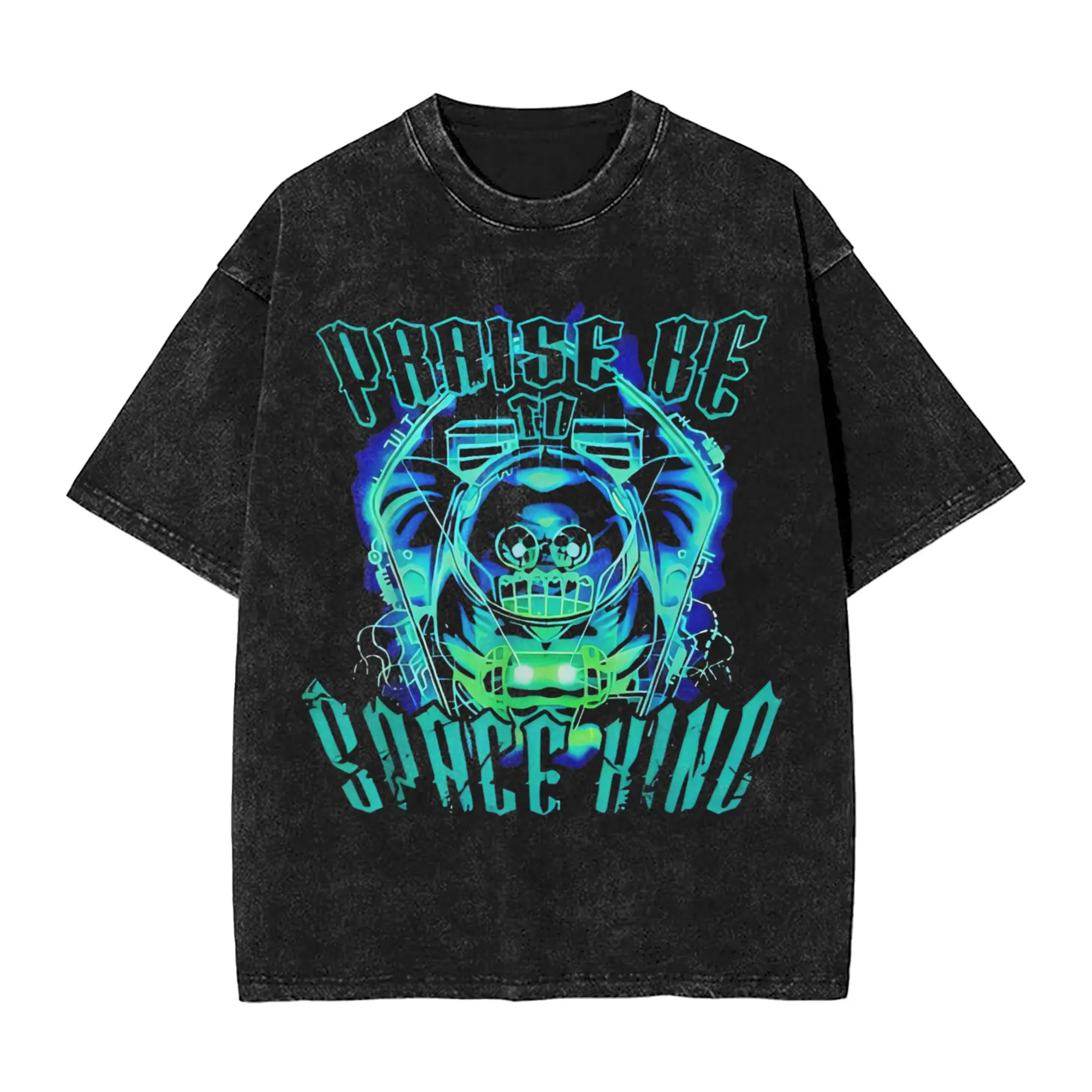 

Space King Praise Be Funny T Shirt Popular T-Shirts Short Sleeve Streetwear Tops Beach Casual Comfortable Oversized Top Tees