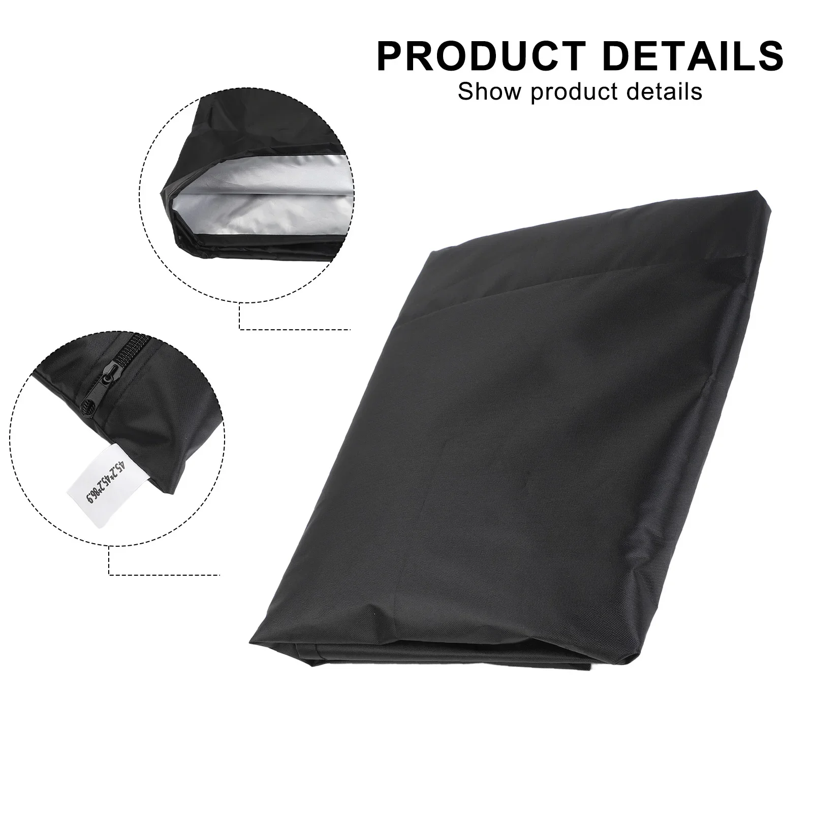 210D Oxford Fabric Pressure Washer Cover Features A Water-resistant Layer That Ensures Robust For Protection 45.2*45.2*86.9cm